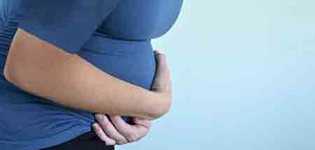 نفخ شکم در دوران بارداری،درمان نفخ شکم دردوران بارداری