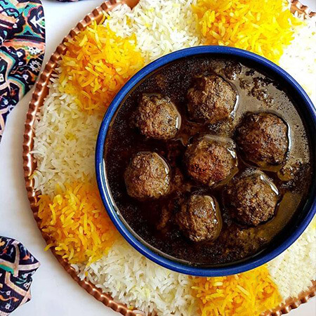 طرز تهیه انار بیج با گوشت،طرز پخت خورشت انار بیج با گوشت غذاهای مناسب یلدا, طرز تهیه خورشت انار بیج با مرغ